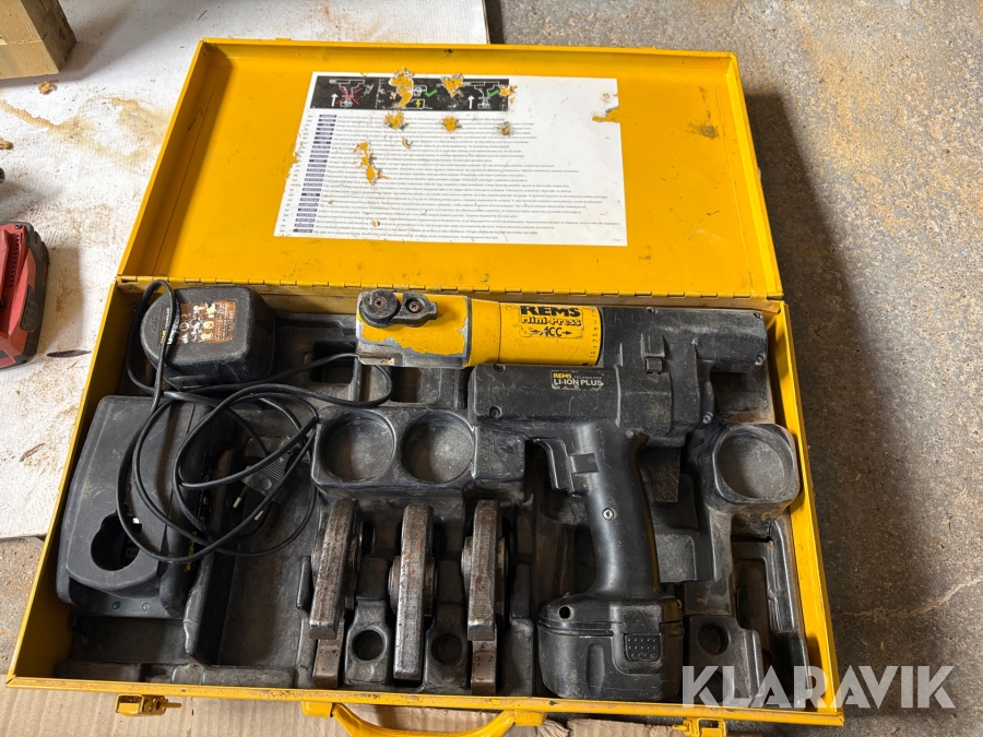 Pressmaskin Rems Mini-Press 14V ACC