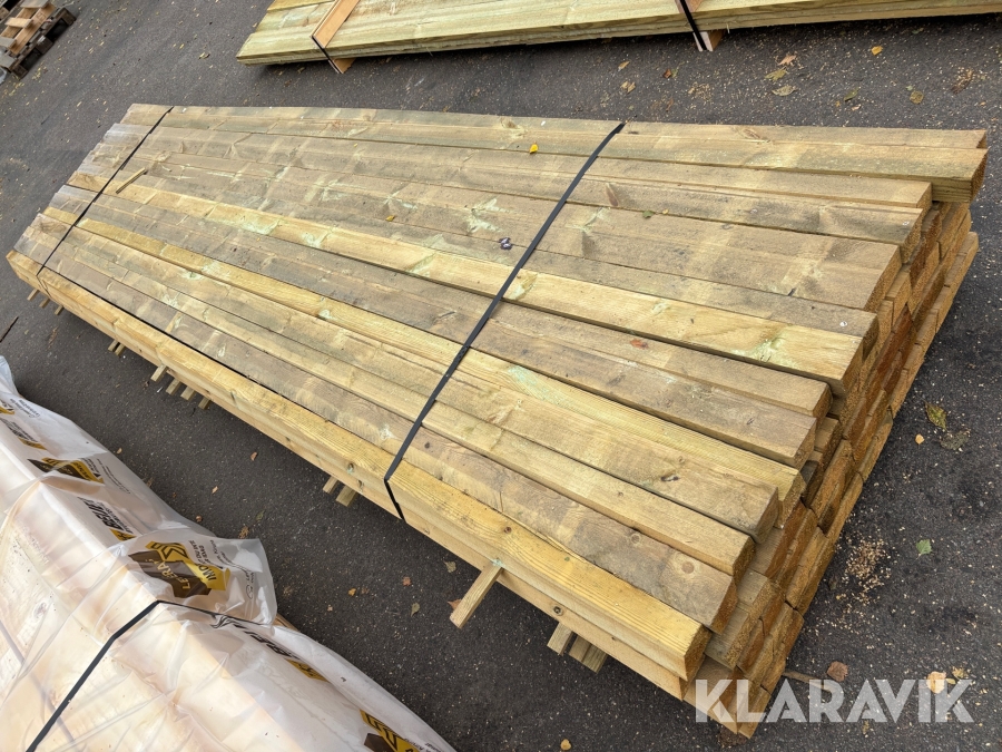 Staketregel G4-3 50x75x3600 mm 75 st