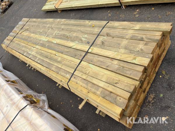 Staketregel G4-3 50x75x3600 mm 75 st