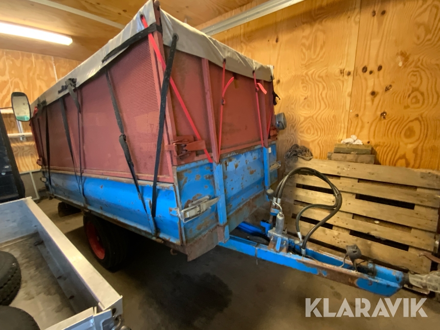 Lövkärra med sug Dalums Mekaniska