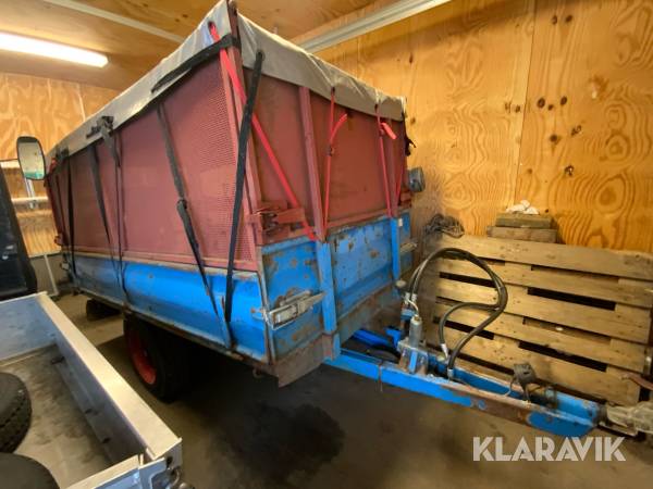 Lövkärra med sug Dalums Mekaniska