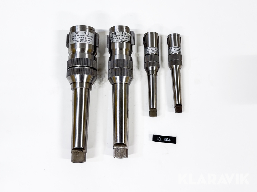 Parti med ställbara flytande brotschar, 4st David Brown S12, S11, S7, S6