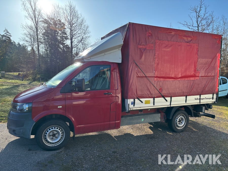 Lätt lastbil Volkswagen Transporter T30 2.0 TDI med bakgavellyft