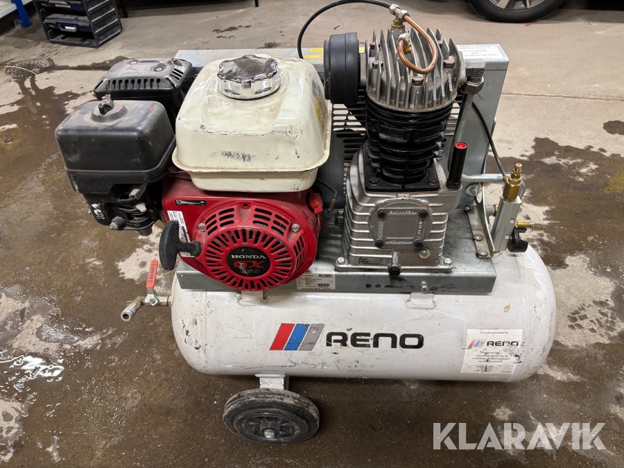 Kompressor Reno 550/50 med Honda motor, bensindriven