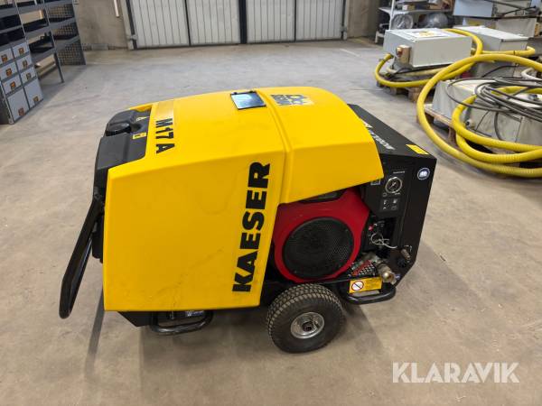 Skruvkompressor Kaeser Mobilair m17A med kyltork
