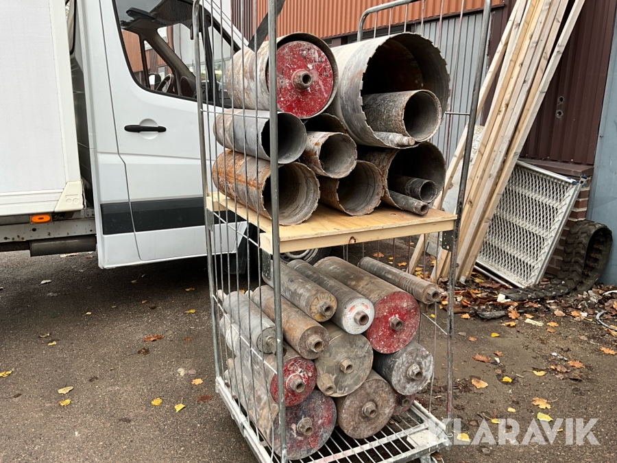 Betongborrar ca 70st fr15-350mm