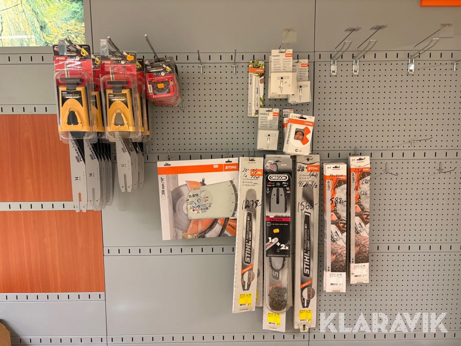 Diverse tillbehör till grönytemaskiner Oregon / Stihl