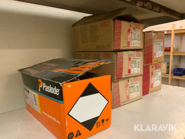 Diverse spik och skruv