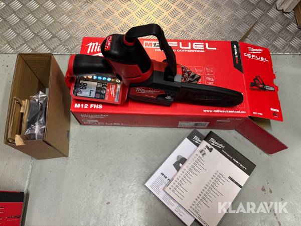 Grensåg Milwaukee M12 FHS Ny