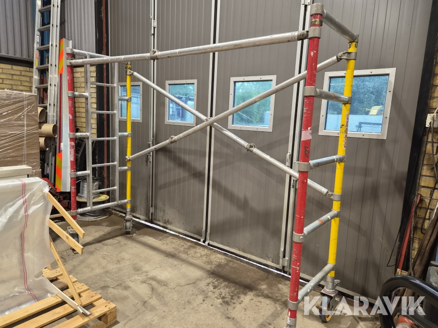 Hantverkställning Instant VX Base 0,75 x 2,50 m Aluminiumställning