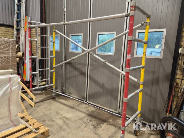 Hantverkställning Instant VX Base 0,75 x 2,50 m Aluminiumställning