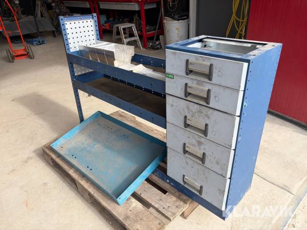 Verktygsinredning till skåpbil Modul-System