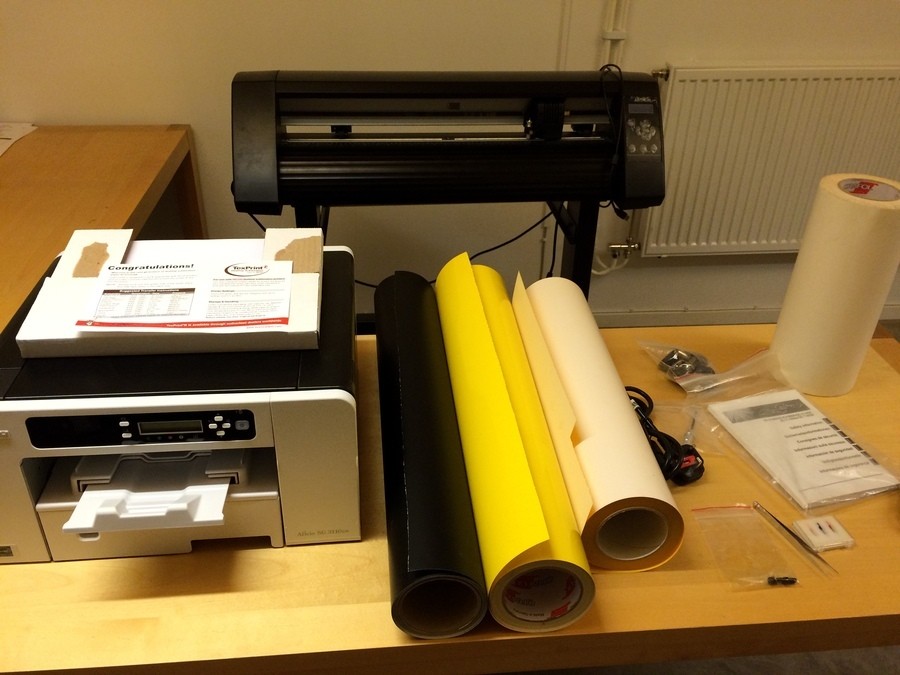 Skrivare + Skärplotter