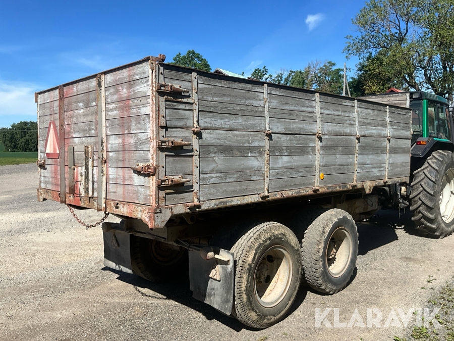 Spannmålskärra tippbar 9-ton