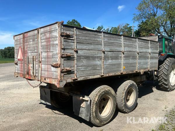 Spannmålskärra tippbar 9-ton