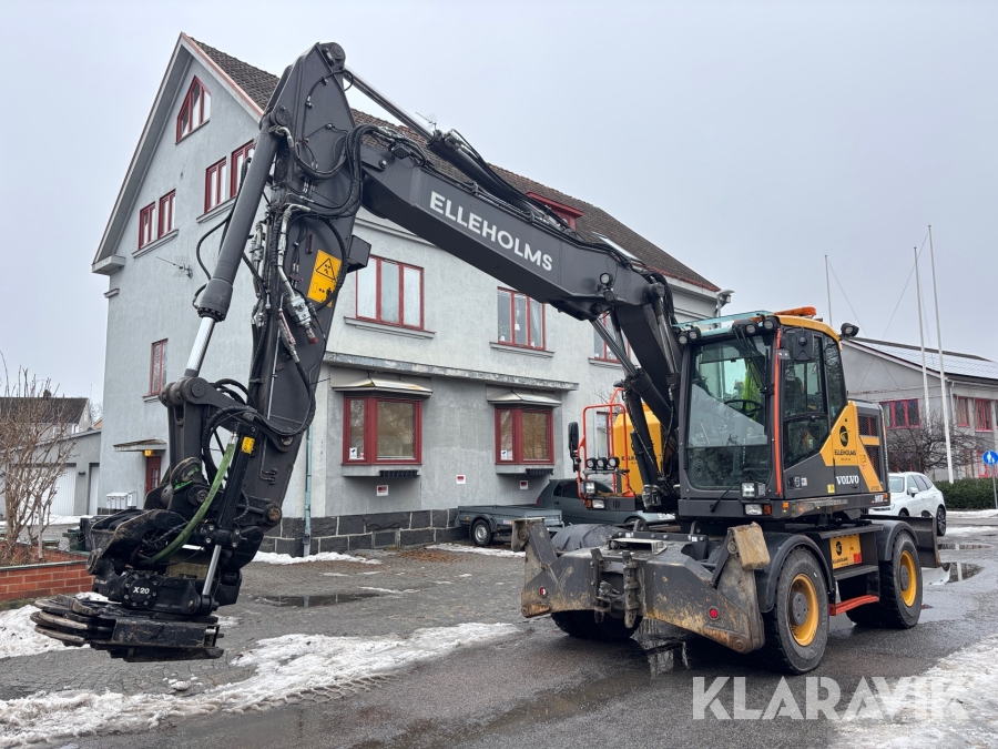 Grävmaskin Volvo EWR170E