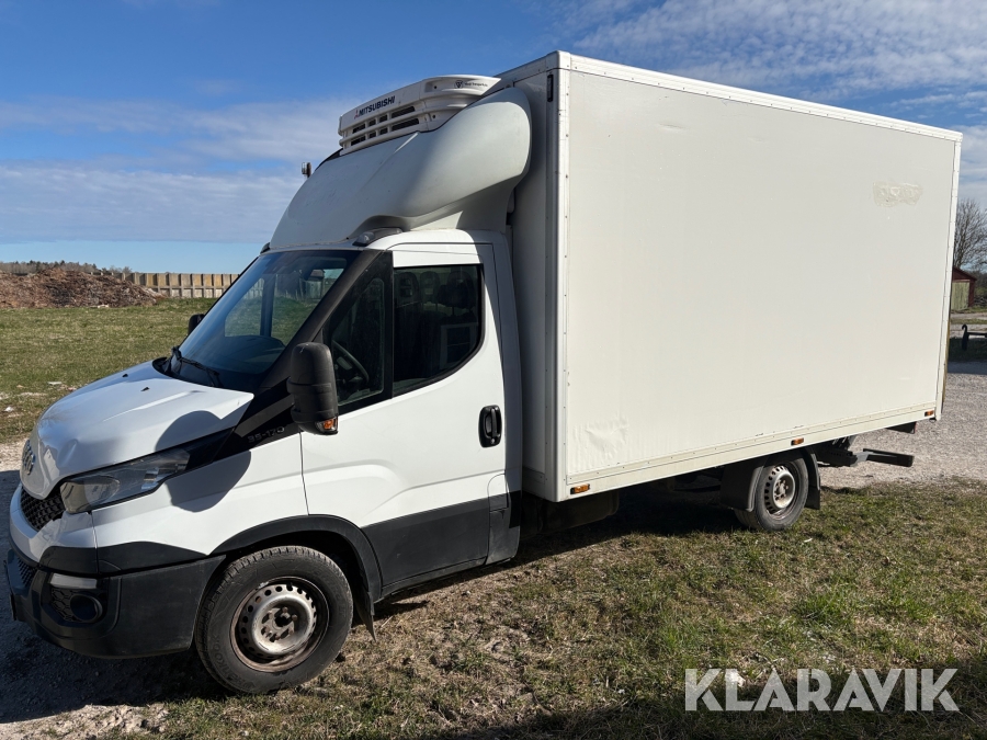 Skåpbil med kylaggregat & bakgavellyft Iveco 35-170