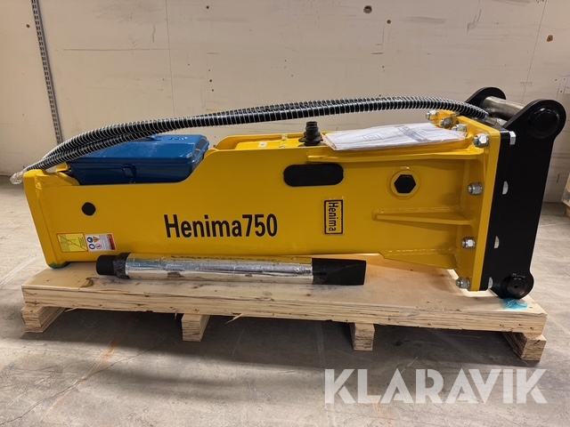 Hydraulhammare Henima 750 S45 Ny med garanti