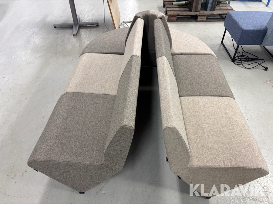 Modulsoffa Skandiform Spino 3delar