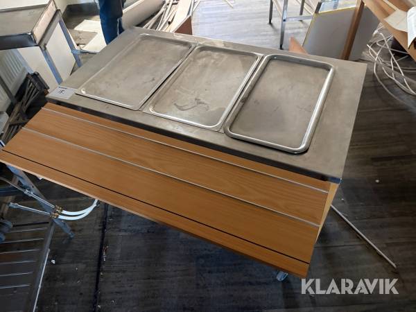 Buffévagn Electrolux Värmeri 1200 hel Brunn