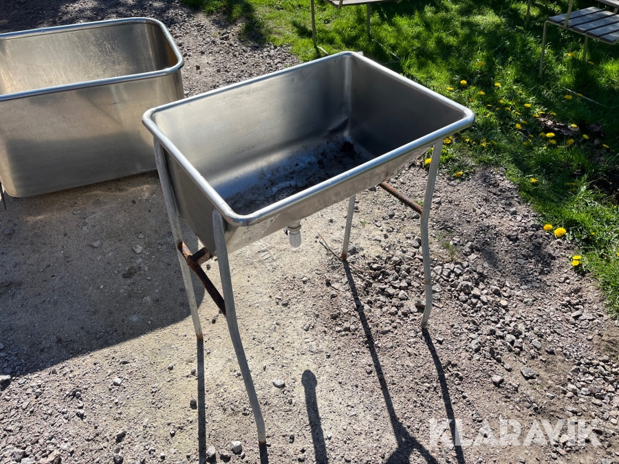 Rostfritt Tvättställ