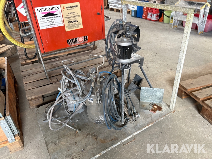 Tryckmatad färgspruta Graco K12A