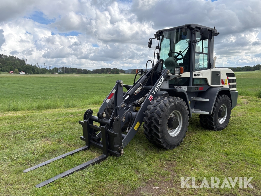 Hjullastare Terex TL80 - 2st redskap