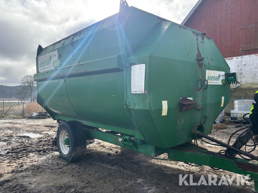 Fodervagn Keenan 170