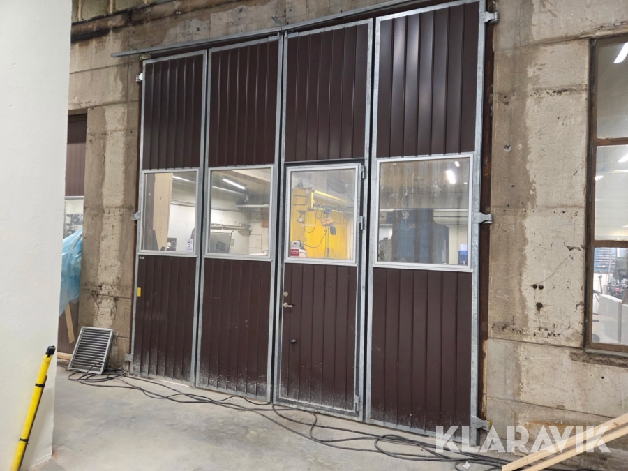 Verkstadsport vikport EAB 3,9x4meter