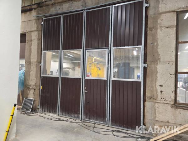 Verkstadsport vikport EAB 3,9x4meter