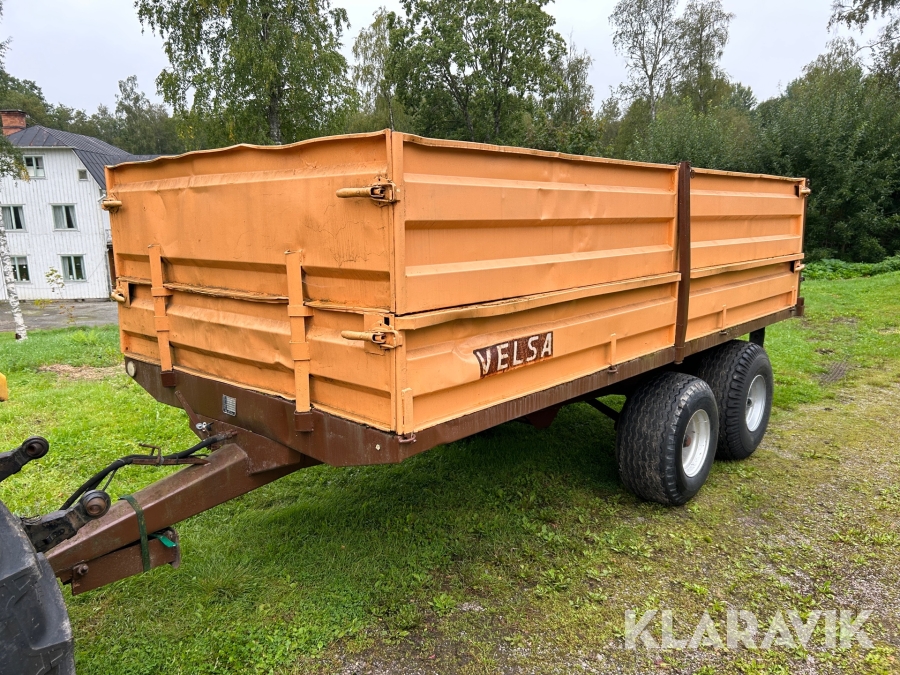 Tippvagn Velsa 8Ton