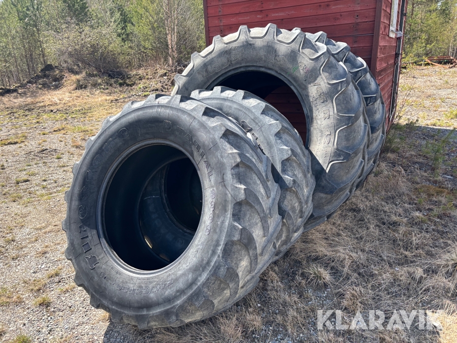 Traktordäck Kleber/Firestone 4st