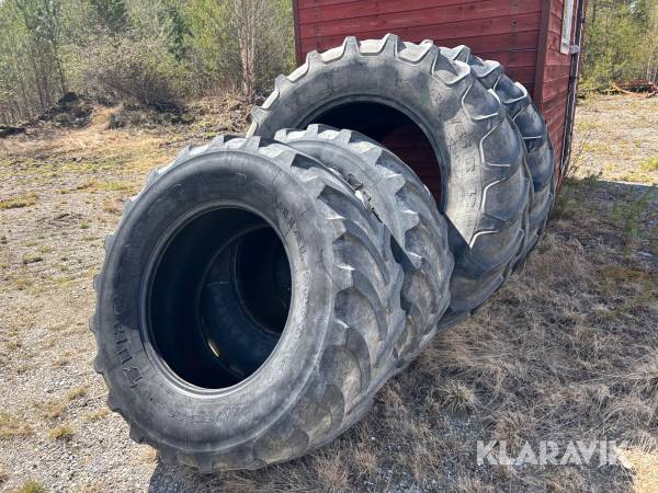 Traktordäck Kleber/Firestone 4st