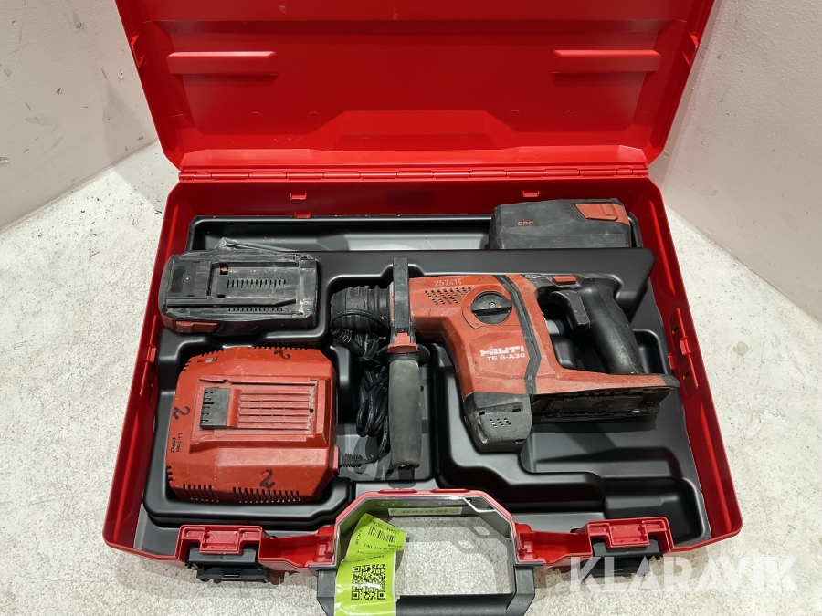 Borrhammare batteri Hilti TE 6-A 36