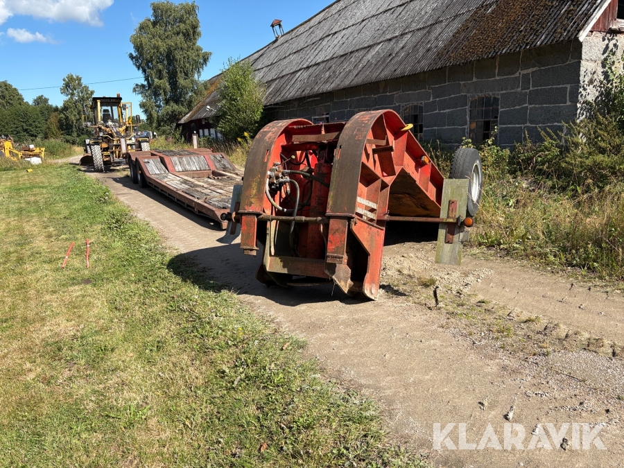 Maskintrailer Et Trailer Et.24.2