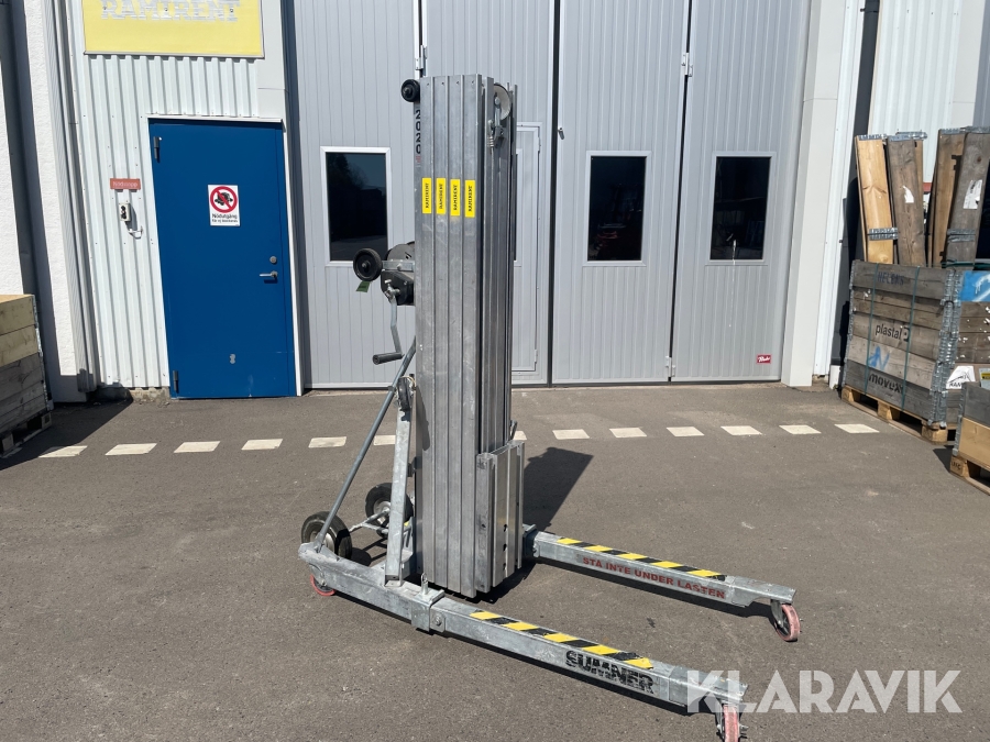 Materiallyft Sumner 2020, Svalöv, Klaravik auktioner