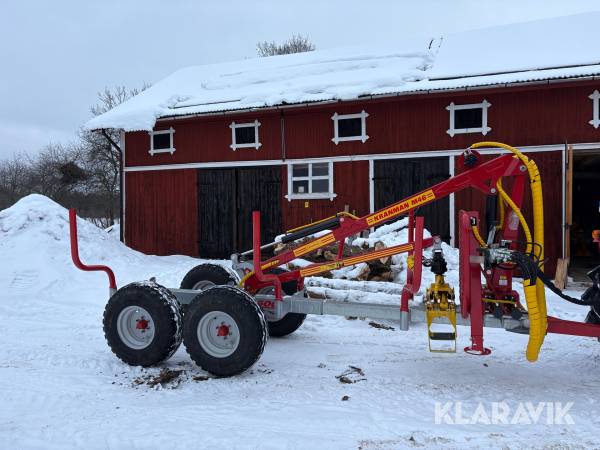 Skogsvagn Kranman T4600