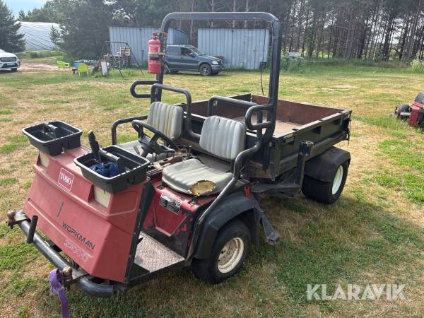 Arbetsfordon Toro Workman 3300-D med tippflak