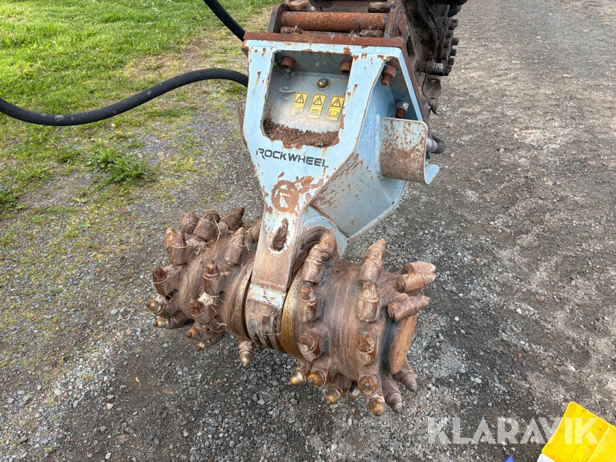 Fräs RockWheel D10 Rotary drum cutters