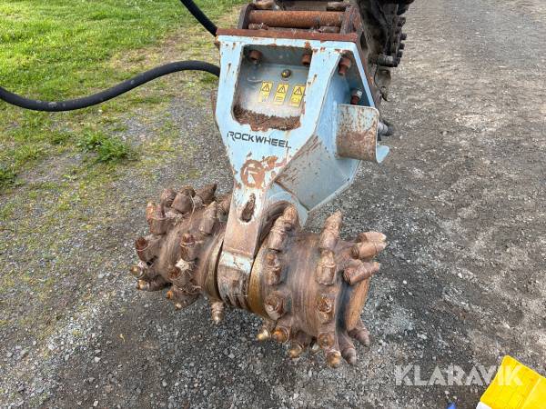 Fräs RockWheel D10 Rotary drum cutters