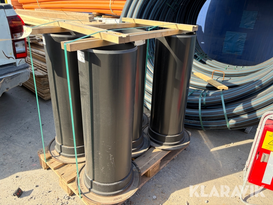 Teleskopbetäckning Pipelife 5 st