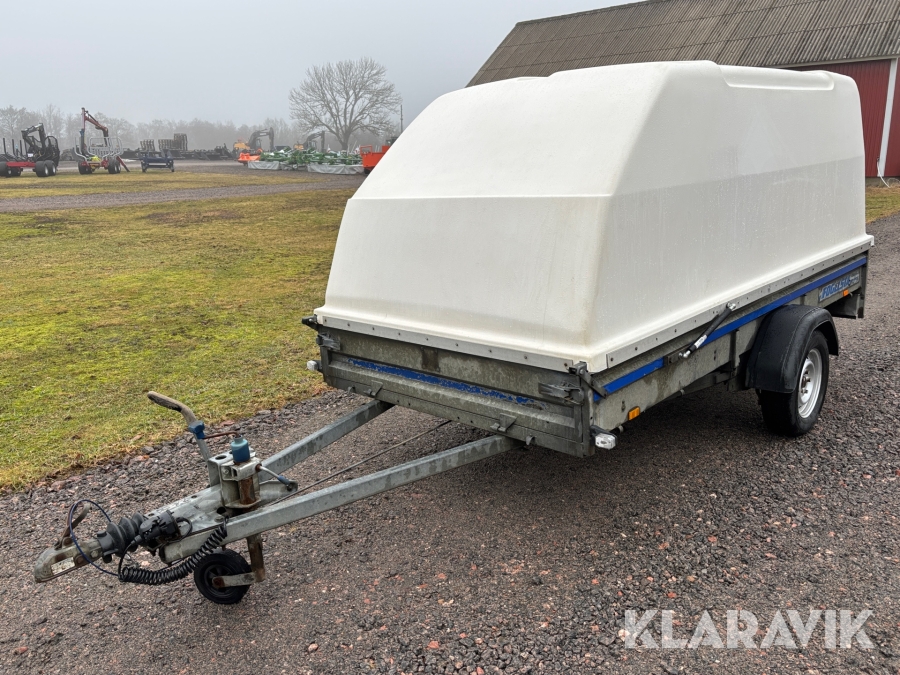 Personbilssläp Thule D1000 900kg