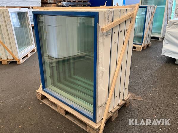 Fönster trä/alu Elit 6st