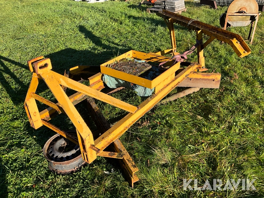 Vägsladd Kisa traktorburen, 3-punkt