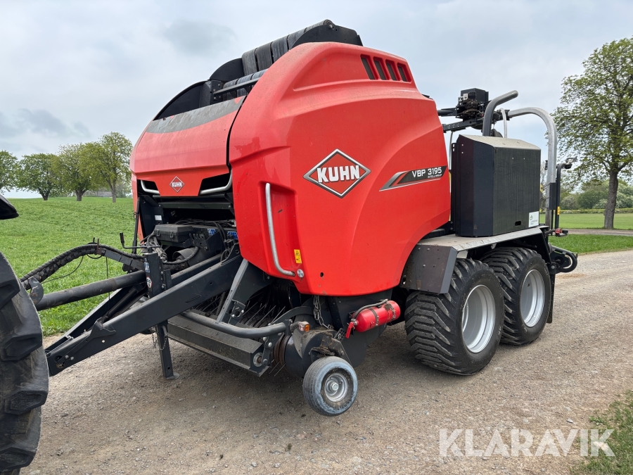 Rundbalspress Kuhn VBP 3195 Intelliwrap