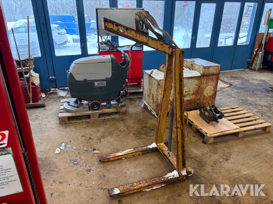 Pallyftare till kran