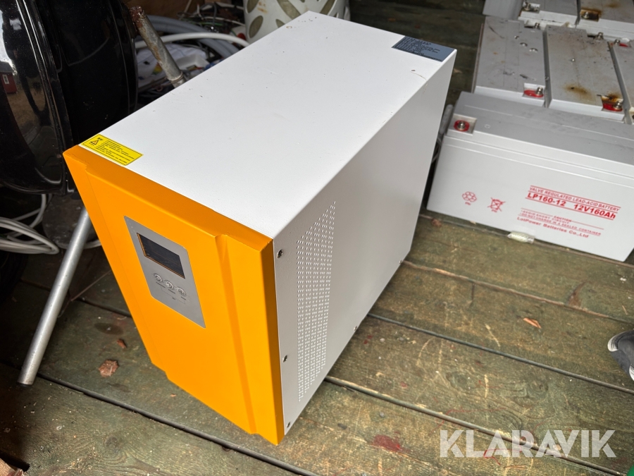 Regulator WD-T40248-W100 4000W inkl 8st batterier