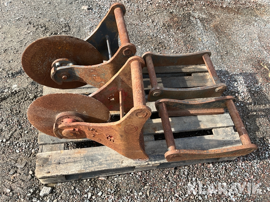 Asfaltsskärare och svetsfästen S45 och S50