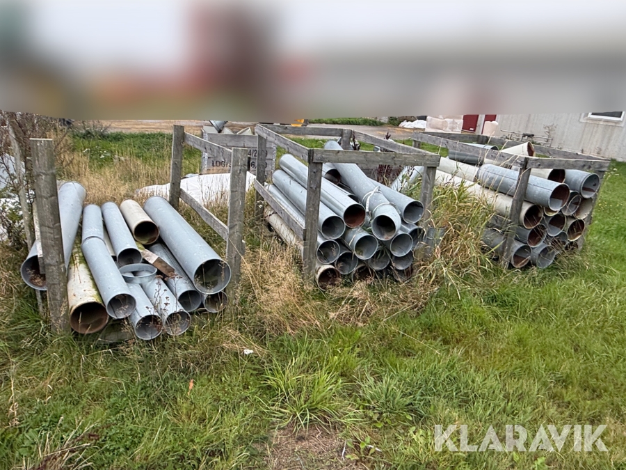 Galvade rör / ca 40st