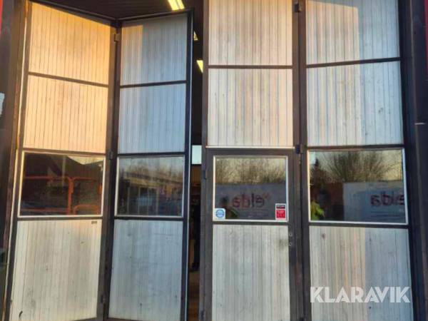 Vikport Reco med gångdörr